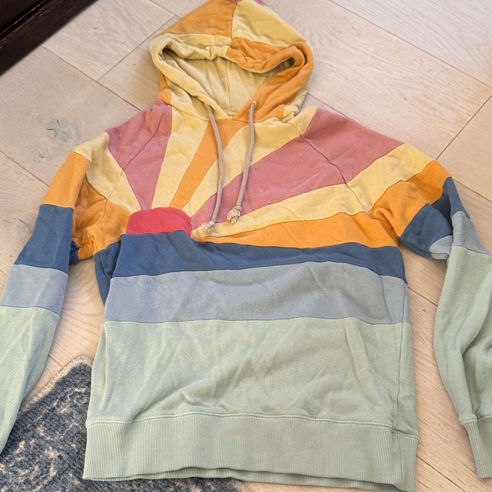 Faherty Colorful Striped Women’s Hoodie